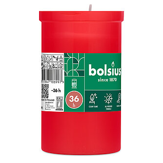 Bolsius Dauerbrenner ohne Deckel - Rot (20 Stück) Artikelvorschau Dauerbrenner ohne Deckel - Rot (20 Stück)