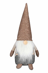 1 Deko Wichtel von Edelman in der Größe 36x11cm in der Farbe braun.