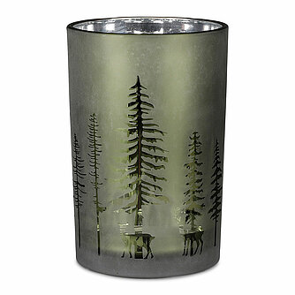 Edelman Teelichthalter Baum 180/120 mm - grün (1 Stück) Artikelvorschau Teelichthalter Baum 180/120 mm - grün (1 Stück)