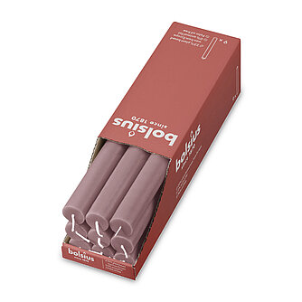 Bolsius Rustik Haushaltskerzen 270/23 mm (9er Pack) - Eschen Rose Artikelvorschau Rustik Haushaltskerzen 270/23 mm (9er Pack) - Eschen Rose
