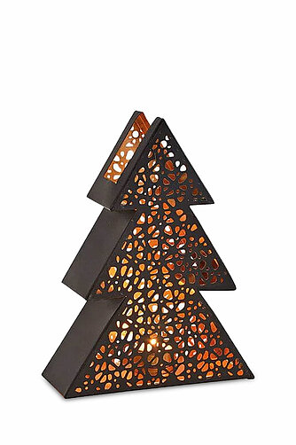 G. Wurm GmbH Windlicht Tannenbaum - schwarz 250/190 mm (1 Stück) Artikelvorschau Windlicht Tannenbaum - schwarz 250/190 mm (1 Stück)