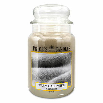 Prices Candles Apothekerglas 630g - Warm Cashmere (1 Stück) Artikelvorschau Apothekerglas 630g - Warm Cashmere (1 Stück)