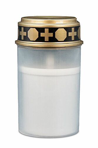 arts LED Grabkerze 12,5x7cm - weiß (1 Stück) Artikelvorschau LED Grabkerze 12,5x7cm - weiß (1 Stück)