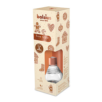 Bolsius True Glow Raumduft 60ml - Cookie Fever Artikelvorschau True Glow Raumduft 60ml - Cookie Fever