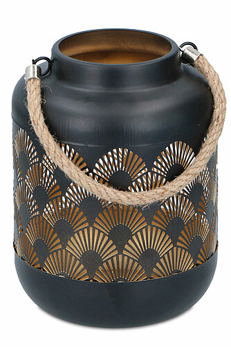 Arti Casa Metall Laterne "Fan" (1 Stück) Artikelvorschau Metall Laterne "Fan" (1 Stück)