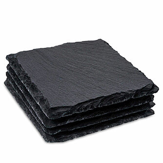 Sandra Rich Untersetzer Schieferplatte 100/100mm (4er Set) Artikelvorschau Untersetzer Schieferplatte 100/100mm (4er Set)