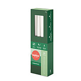 32 Spitzkerzen von Bolsius in der Größe 24x2,5cm in der Farbe weiß.