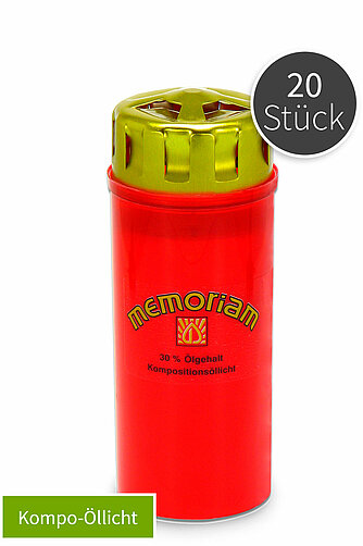 Memoriam Kompositionsöllicht Nr. 43 Memoriam mit Sturmdeckel Artikelvorschau Kompositionsöllicht Nr. 43 Memoriam mit Sturmdeckel