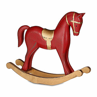 Edelman Deko-Schaukelpferd rot 22/26cm (1 Stück) Artikelvorschau Deko-Schaukelpferd rot 22/26cm (1 Stück)