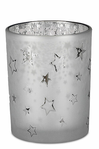 Edelman Teelichthalter Stern 125/100 mm - weiß (1 Stück) Artikelvorschau Teelichthalter Stern 125/100 mm - weiß (1 Stück)