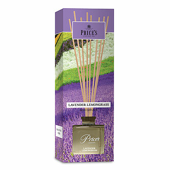 Prices Candles Raumduft Diffuser 100ml - Lavender & Lemongrass (1 Stück) Artikelvorschau Raumduft Diffuser 100ml - Lavender & Lemongrass (1 Stück)