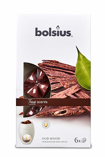 Bolsius True Scents Wax Melts - Oud Wood (6er Pack) Artikelvorschau True Scents Wax Melts - Oud Wood (6er Pack)