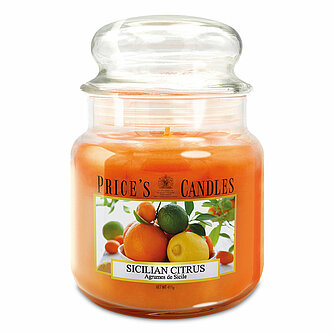 Prices Candles Apothekerglas 411g - Sicilian Citrus (1 Stück) Artikelvorschau Apothekerglas 411g - Sicilian Citrus (1 Stück)