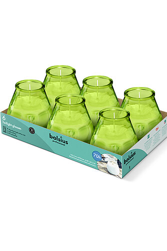 Bolsius Twilight 104/99 mm (6er Pack) - limette Artikelvorschau Twilight 104/99 mm (6er Pack) - limette