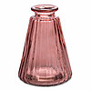 Eine Glasvase Rim von Sandra Rich in der Größe 10x7,5cm in der Farbe rose.
