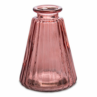 Sandra Rich Glasvase Rim 100/75 mm - rose (1 Stück) Artikelvorschau Glasvase Rim 100/75 mm - rose (1 Stück)