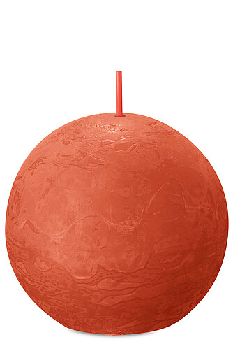Bolsius Rustik Kugelkerzen 76 mm - Herbstliches Orange (1 Stück) Artikelvorschau Rustik Kugelkerzen 76 mm - Herbstliches Orange (1 Stück)