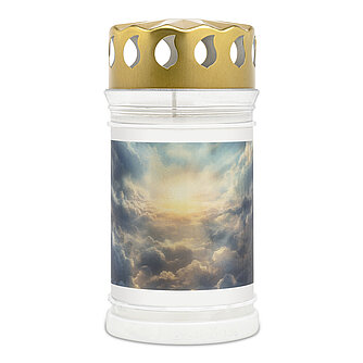 Bolsius Grablicht Nr. 3 mit Motiv - Himmel Artikelvorschau Grablicht Nr. 3 mit Motiv - Himmel