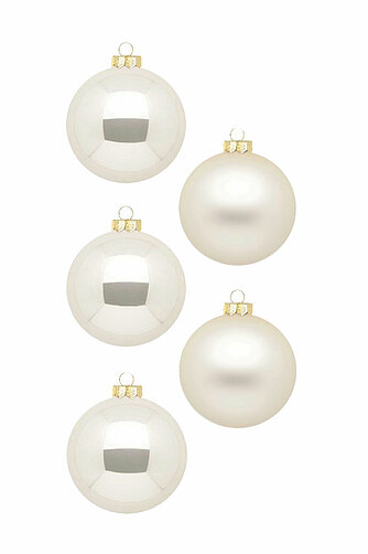 Inge Glas Weihnachtskugeln aus Glas Ø 6 cm - Champagne (30 Stück) Artikelvorschau Weihnachtskugeln aus Glas Ø 6 cm - Champagne (30 Stück)