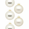 30 Christbaumkugeln von Inge Glas in der Größe 6cm in der Farbe Champagner.
