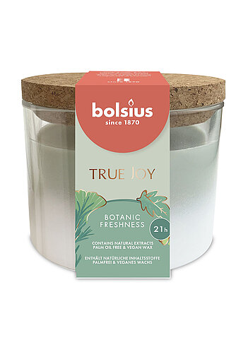 Bolsius Duftglas True Joy - Botanic Freshness (1 Stück) Artikelvorschau Duftglas True Joy - Botanic Freshness (1 Stück)