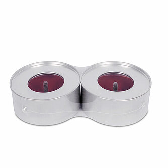 Artikelvorschau Outdoor-Kerzen Marschall-Lichter 43/96 mm (2er Pack)