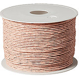 Ein Papierdraht Crazy Paper von KragoArt mit der Breite 2mm und einer Länge von 100m in der Farbe Lachs.