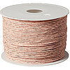 Ein Papierdraht Crazy Paper von KragoArt mit der Breite 2mm und einer Länge von 100m in der Farbe Lachs.